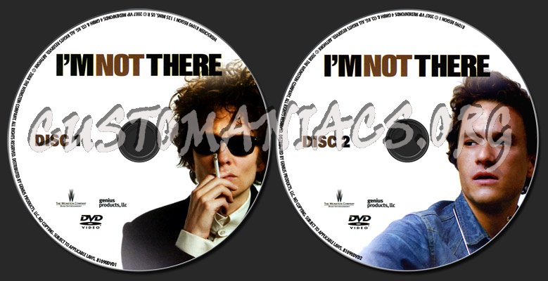 I'm Not There dvd label