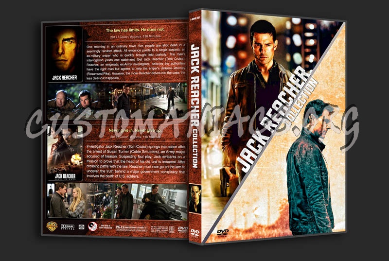 Jack Reacher Collection dvd cover