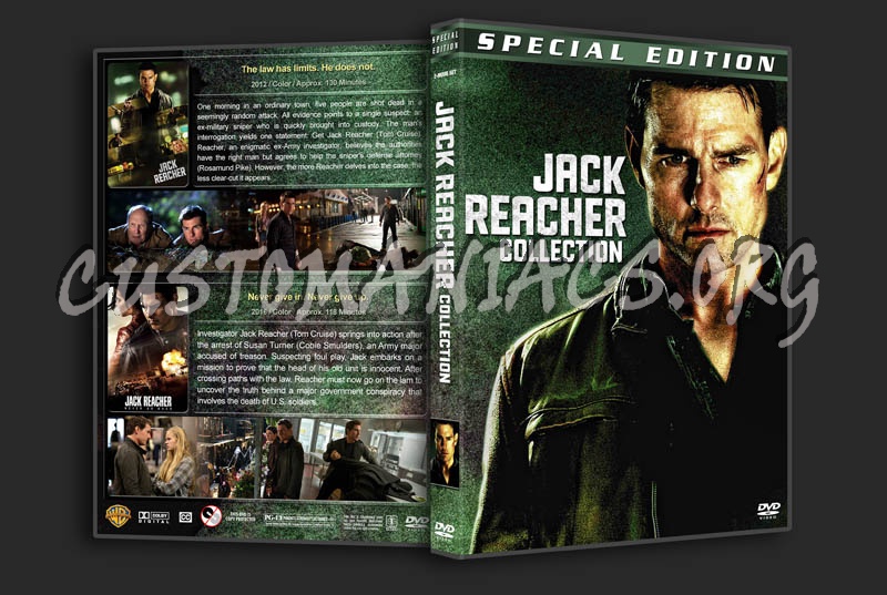 Jack Reacher Collection dvd cover