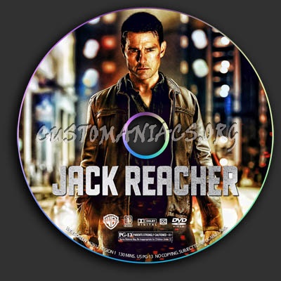 Jack Reacher dvd label