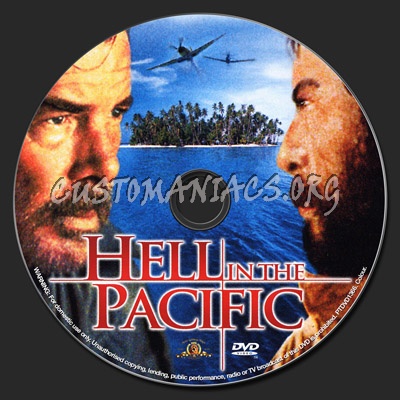 Hell in the Pacific dvd label