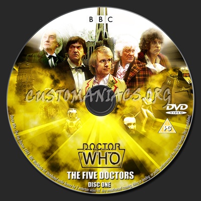 Doctor Who - Season 20 dvd label