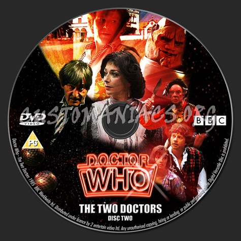 Doctor Who Season 22 dvd label