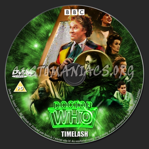 Doctor Who Season 22 dvd label