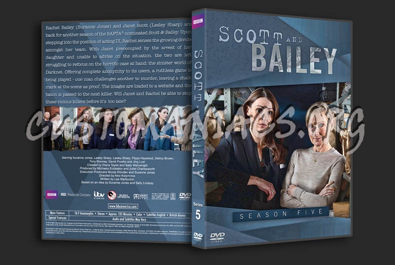 Scott and Bailey - Series 5 dvd cover