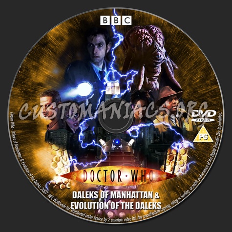 Doctor who - New series 3 dvd label