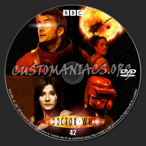 Doctor who - New series 3 dvd label