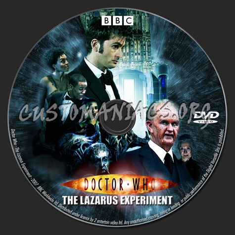 Doctor who - New series 3 dvd label