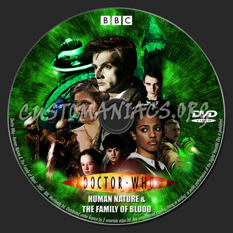 Doctor who - New series 3 dvd label