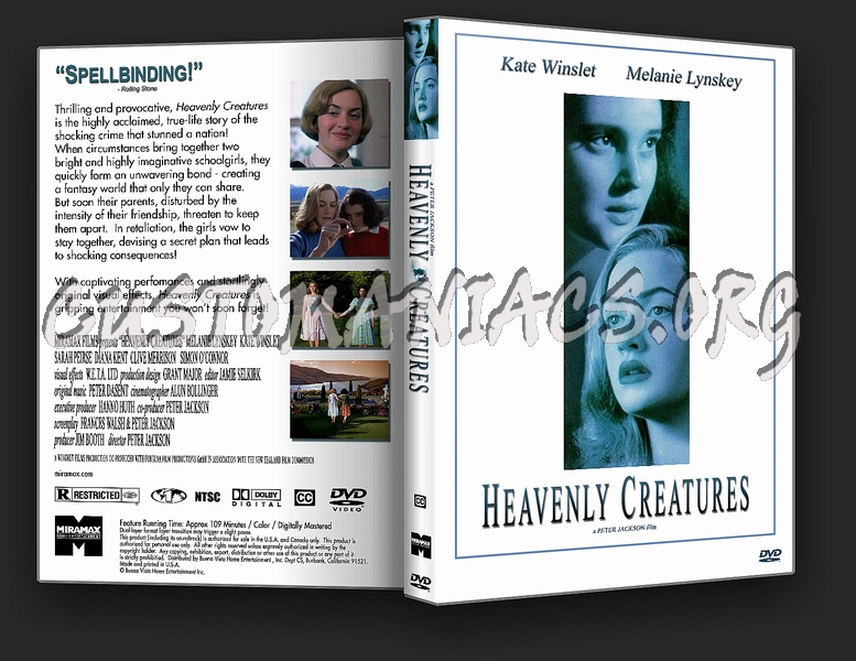 Heavenly Creatures dvd cover