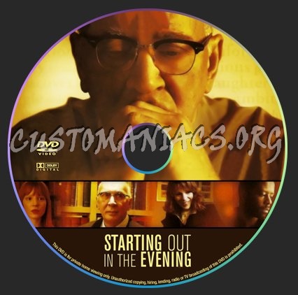 Starting Out In The Evening dvd label