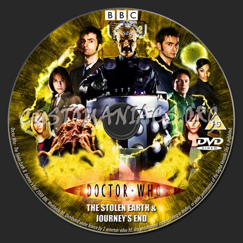 Doctor who - New series 4 dvd label