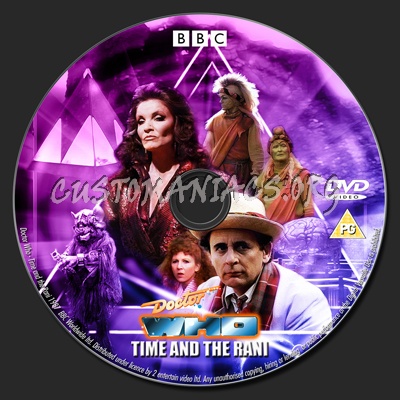 Doctor Who - Season 24 dvd label