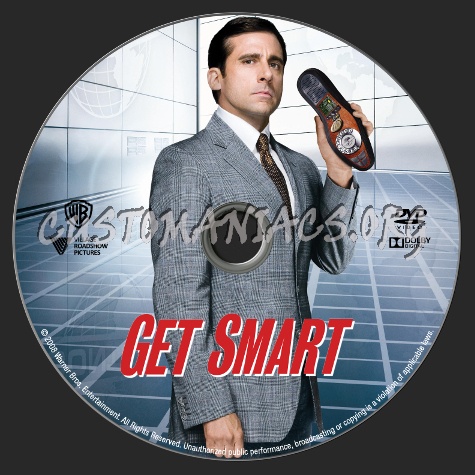 Get Smart dvd label