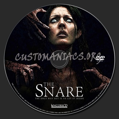 The Snare dvd label