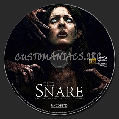 The Snare blu-ray label