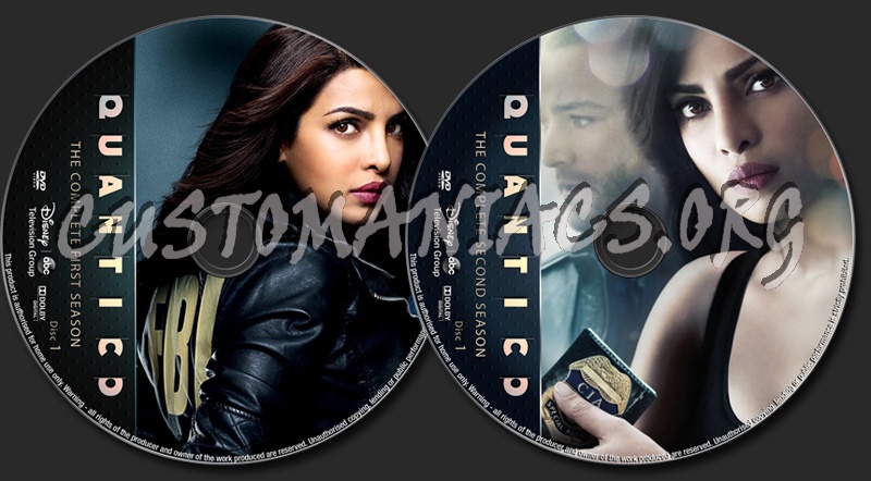 Quantico Seasons 1 2 Dvd Label Dvd Covers And Labels By Customaniacs Id 244746 Free Download