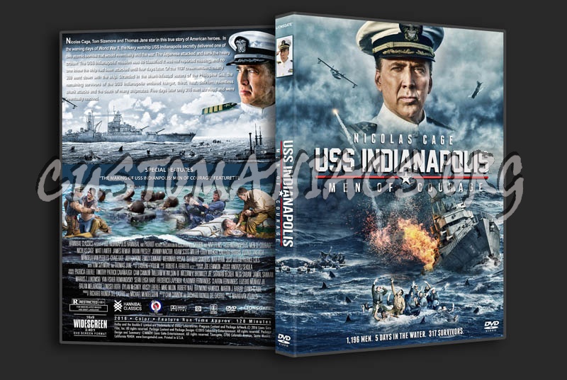 USS Indianapolis dvd cover