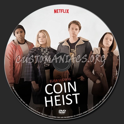 Coin Heist dvd label