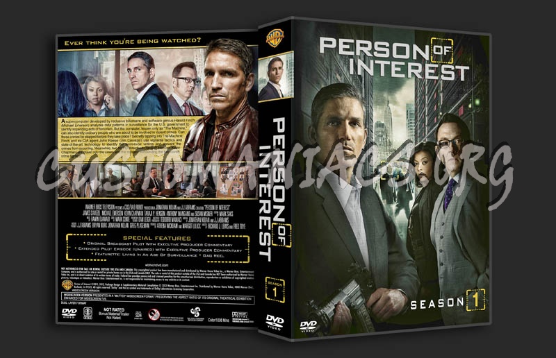 Person of Inteest - Seasons 1-4 (3370x2175) dvd cover