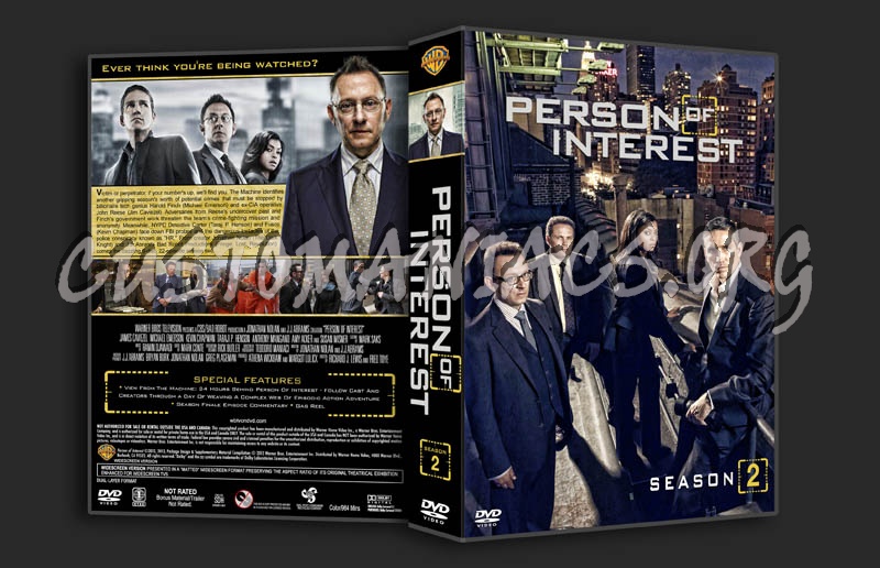 Person of Inteest - Seasons 1-4 (3370x2175) dvd cover