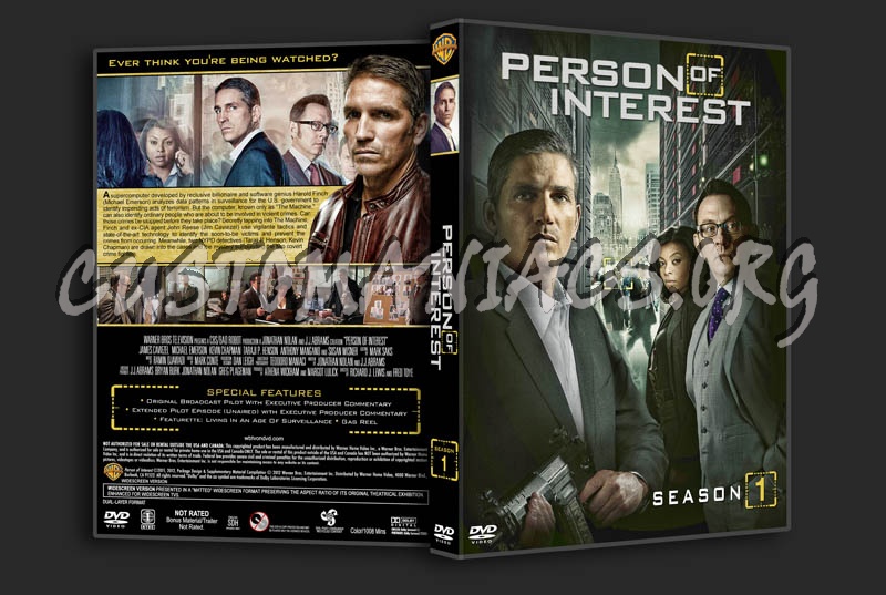 Person of Inteest - Seasons 1-5 (3240x2175) dvd cover