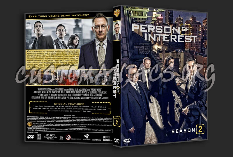 Person of Inteest - Seasons 1-5 (3240x2175) dvd cover