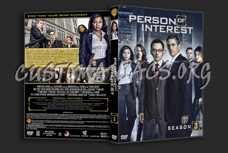 Person of Inteest - Seasons 1-5 (3240x2175) dvd cover