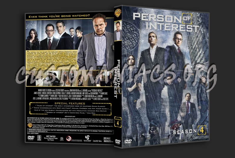 Person of Inteest - Seasons 1-5 (3240x2175) dvd cover