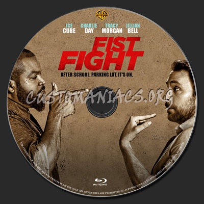 Fist Fight blu-ray label