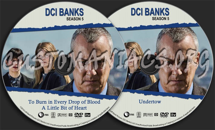 DCI Banks - Season 5 dvd label - DVD Covers & Labels by Customaniacs ...