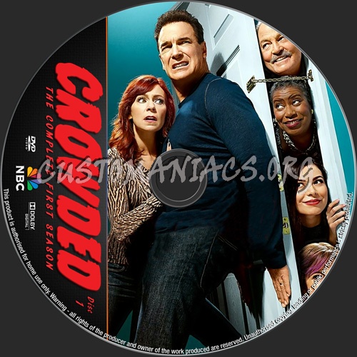 Crowded Season 1 dvd label