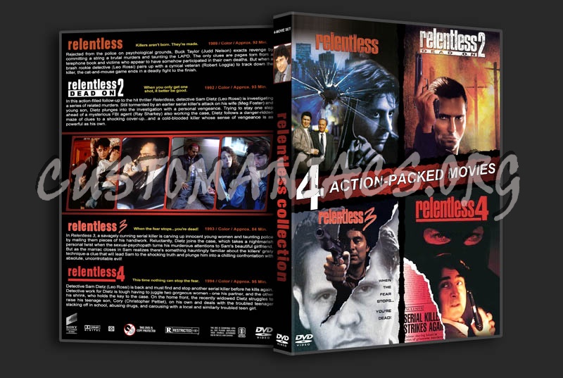 Relentless Collection dvd cover