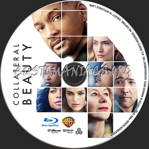 Collateral Beauty blu-ray label