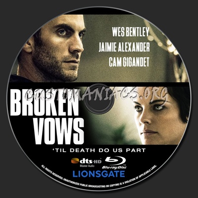 Broken Vows blu-ray label