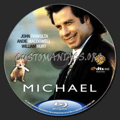 Michael blu-ray label