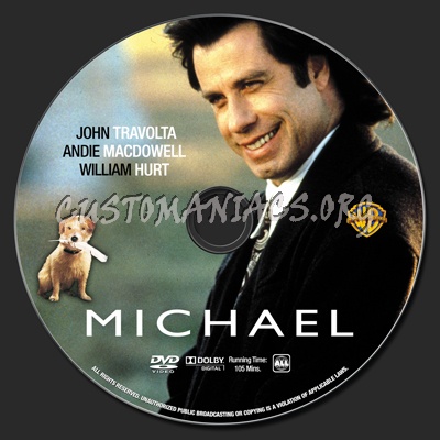 Michael dvd label