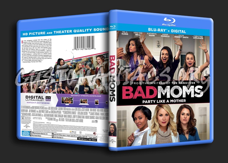 Bad Moms Blu Ray Cover Dvd Covers And Labels By Customaniacs Id 245343 Free Download Highres 