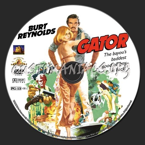 Gator dvd label