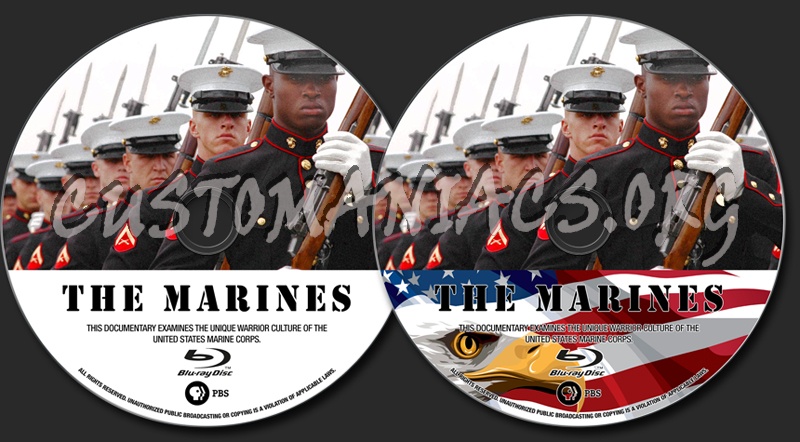 The Marines (2006) blu-ray label