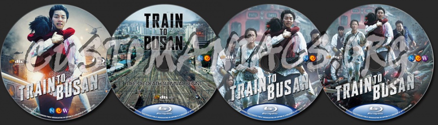 Train To Busan blu-ray label