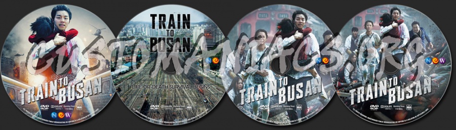 Train To Busan dvd label