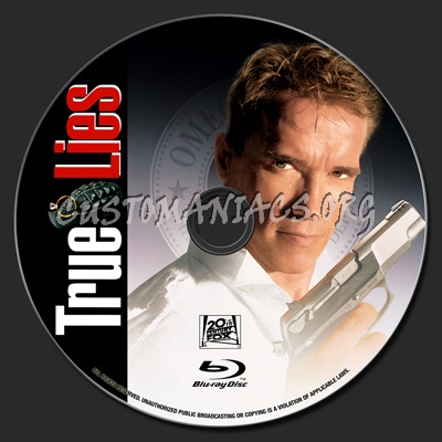 True Lies blu-ray label