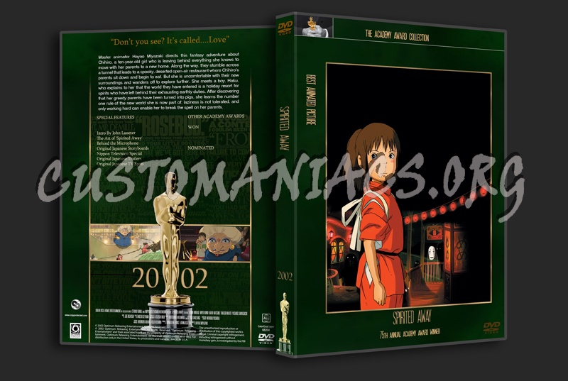 Spirited Away - Academy Awards Collection dvd cover