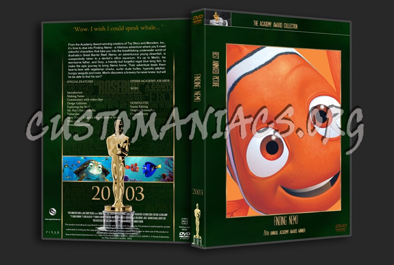 Finding Nemo - Academy Awards Collection dvd cover