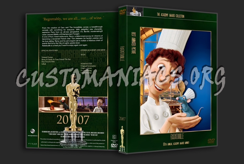 Ratatouille - Academy Awards Collection dvd cover