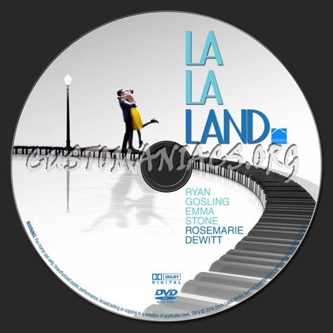 La La Land dvd label