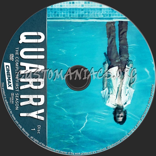 Quarry Season 1 dvd label