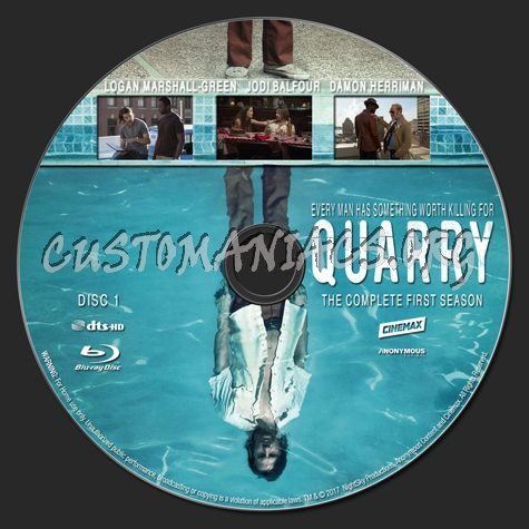 Quarry - Season 1 blu-ray label