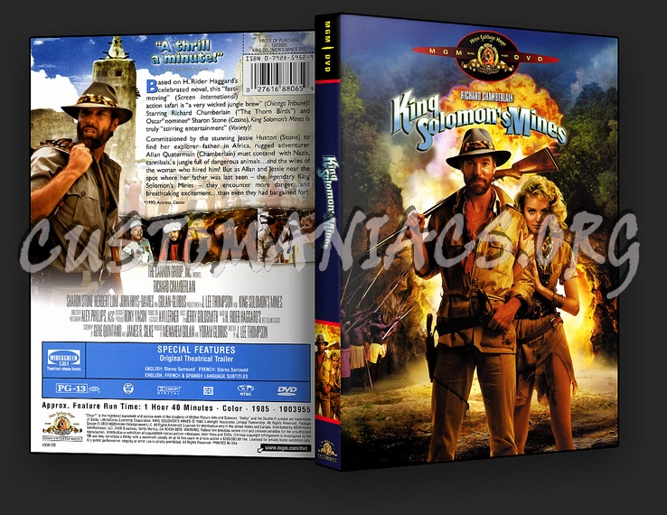 King Solomon's Mines dvd cover